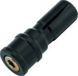 Black metal collet for BikeMaster Adapter 7/8in Barend Mirror 8in barend look