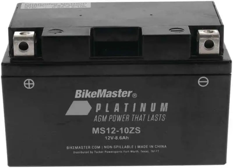 BikeMaster AGM Battery - MS12-10ZS - 780701 - Batteries Starting & Charging