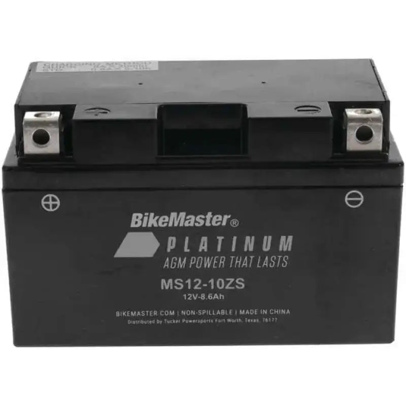 BikeMaster AGM Battery - MS12-10ZS - 780701 - Batteries Starting & Charging
