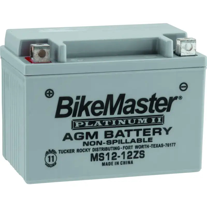 BikeMaster AGM Battery - MS12-12ZS - 780709 - Batteries Starting & Charging