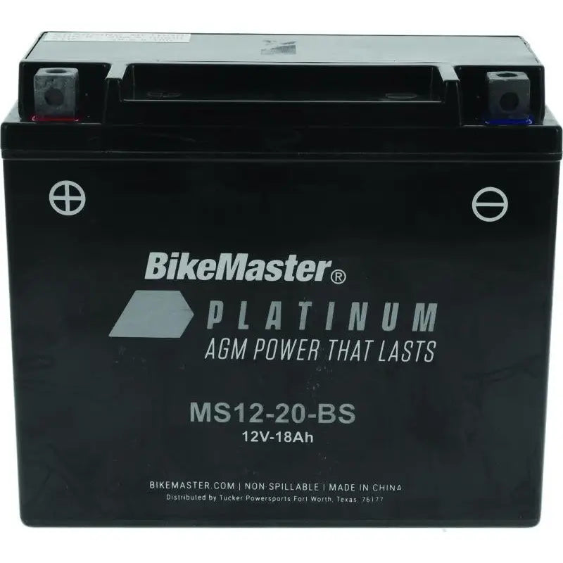 Bike Master 780725 BikeMaster AGM Battery - MS12-20-BS - 780725