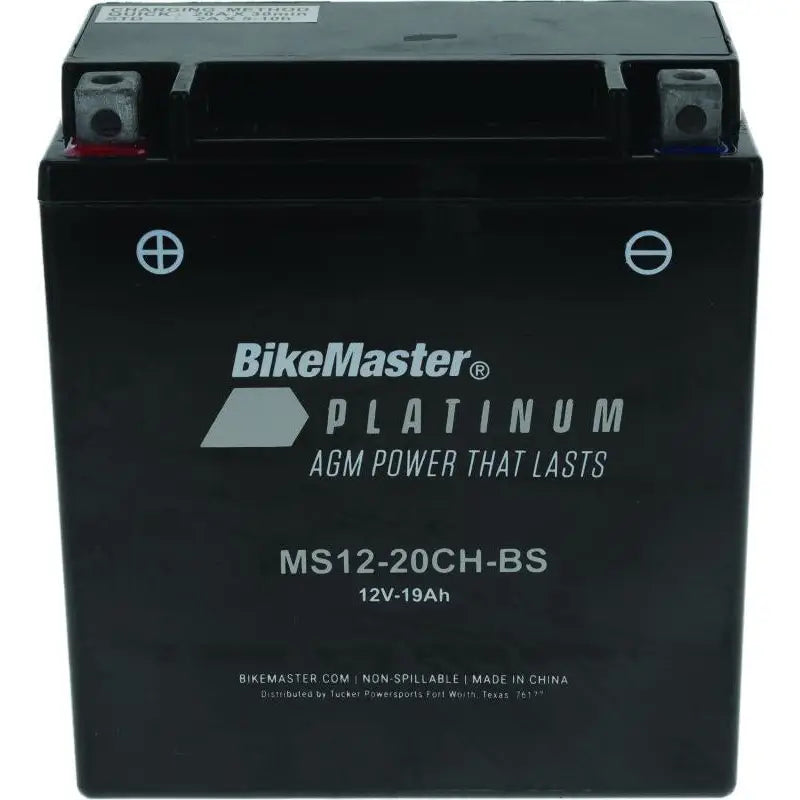 Bike Master 780773 BikeMaster AGM Battery - MS12-20CH-BS - 780773