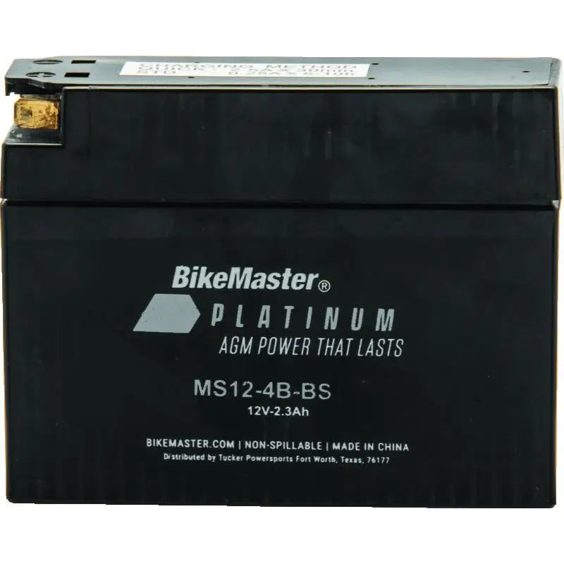 Bike Master 780749 BikeMaster AGM Battery - MS12-4B-BS - 780749