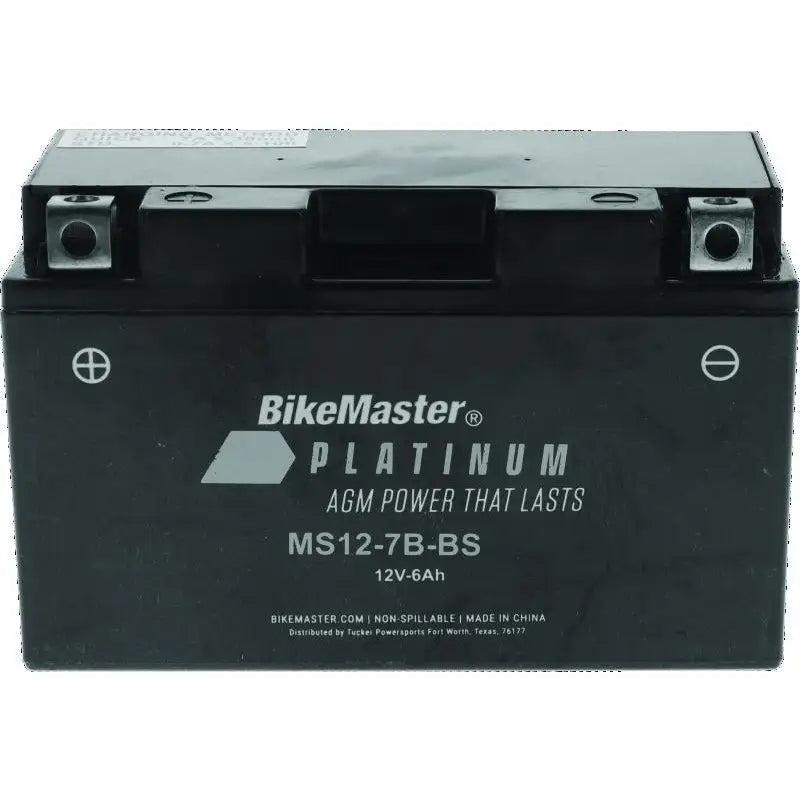 Bike Master 780739 BikeMaster AGM Battery - MS12-7B-BS - 780739