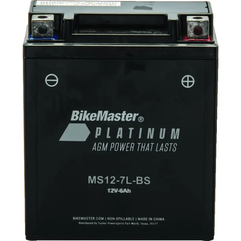 BikeMaster 780740 BikeMaster AGM Battery - MS12-7L-BS