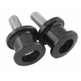 Black BikeMaster Alum Spool Kit Lite with silver bolts for easy bike mounting