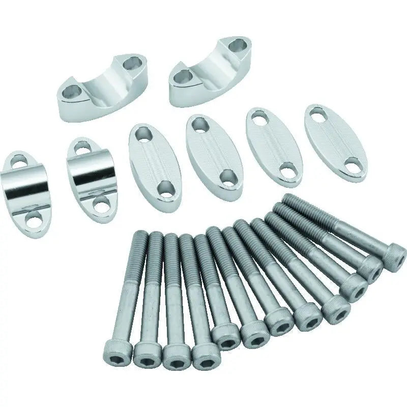Bike Master 152270 BikeMaster Aluminum Handlebar Riser 1in Silver - 152270