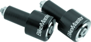 BikeMaster Anodized Aluminum Barend Pair - Black - 152127 - Controls