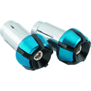 Bike Master 152153 BikeMaster Anti-Vibration Bar Ends - Black/Blue - 152153