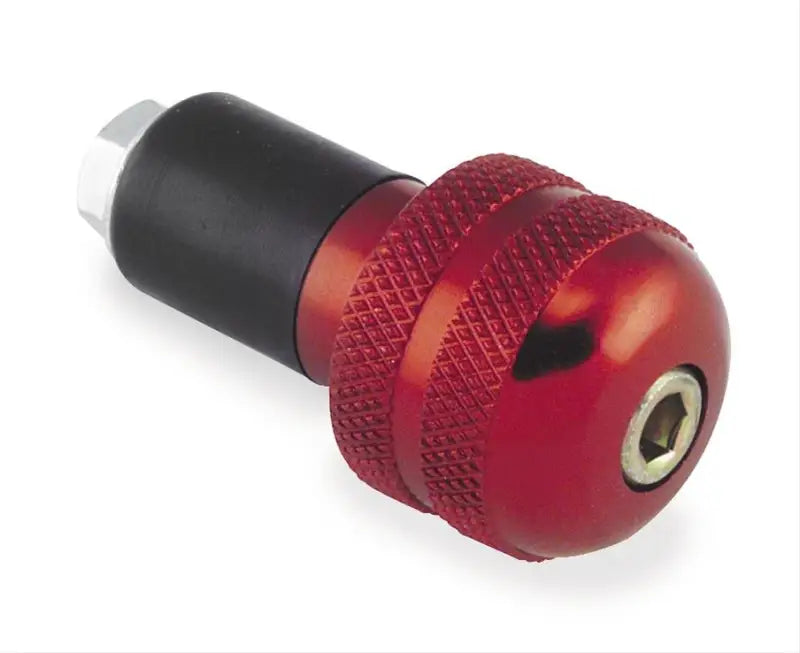 BikeMaster Anti Vibration Bar Ends Red and Black Handlebar End for smooth ride