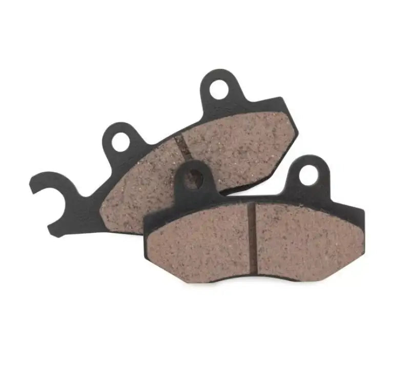 Two BikeMaster ATK brake pads for bike braking system replacement