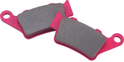 Pink and gray brake pads for BikeMaster ATK Sintered Brake Pads, perfect sintered brake pads