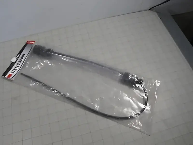 BikeMaster Auto Shut-Off Vented Spout in plastic packaging for easy pouring
