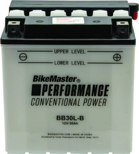BikeMaster BB30L-B Battery - 781111 - Batteries Starting & Charging