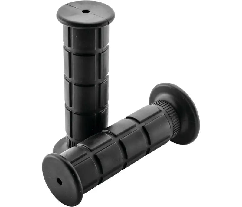 Black rubber BikeMaster Big Blocks Grips for bikes with durable big blocks design