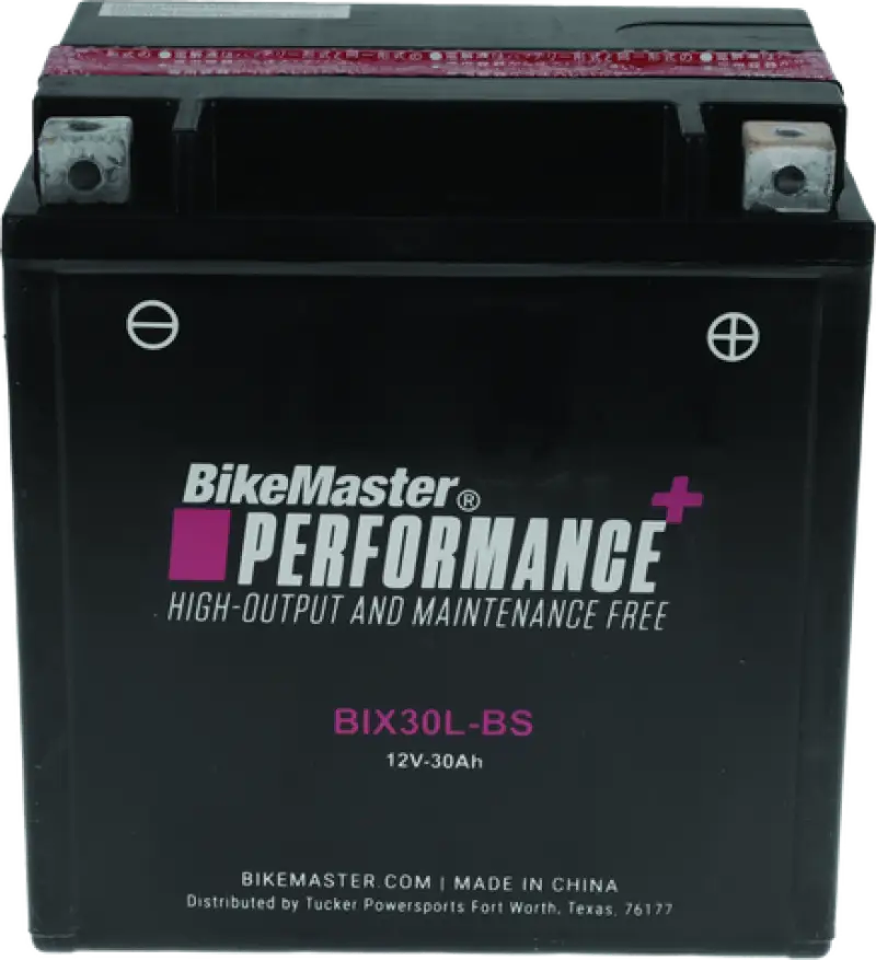 BikeMaster BIX30L-BS Battery - 781139 - Batteries Starting & Charging