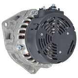 Silver BikeMaster BMW Alternator with black fan cover for BMW bikes