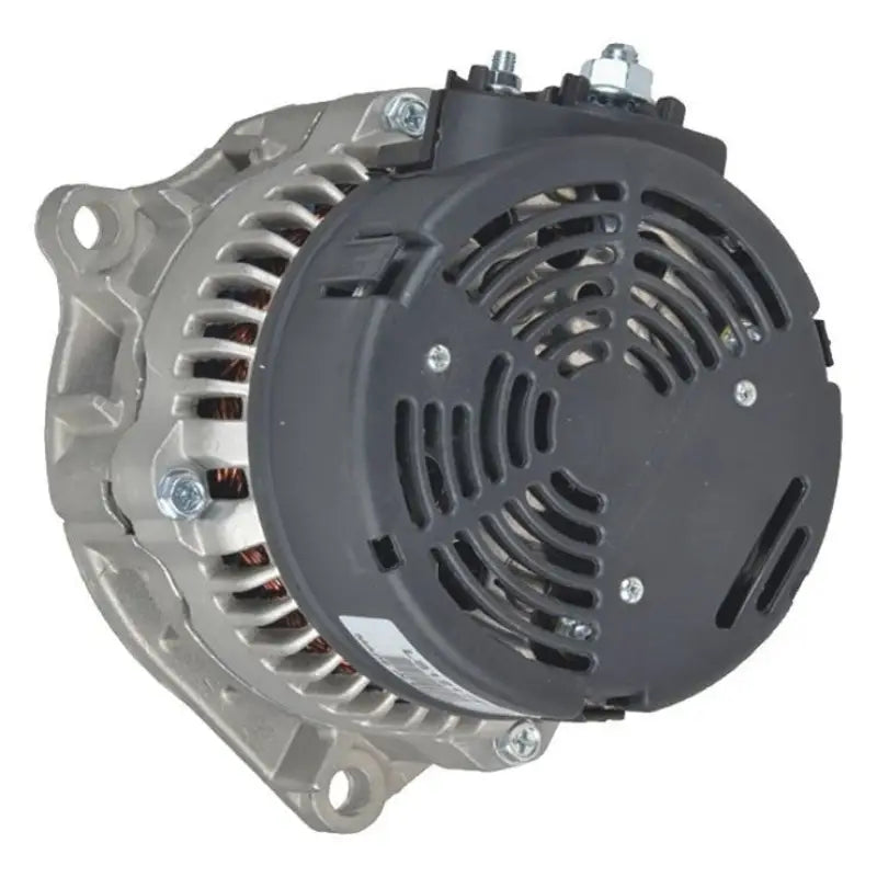 Silver and black BikeMaster BMW Alternator for BMW bikes, high-quality BMW alternator gear