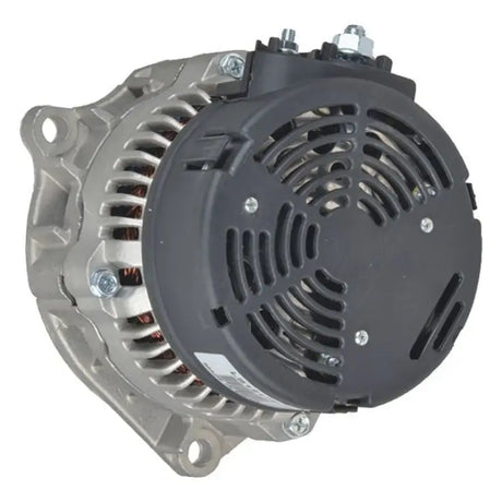 Silver and black BikeMaster BMW Alternator for BMW bikes, high-quality BMW alternator gear