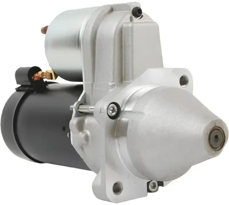 Silver and black BikeMaster BMW Starter for BMW motorcycles, high-quality bikemaster bmw starter