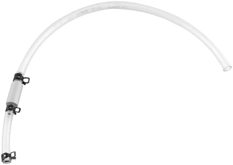 Clear plastic hose with filter for BikeMaster Brake Bleeder Tool 151619, perfect for bikemaster brake jobs