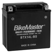 BikeMaster BTX14L-BS Battery - 781329 - Batteries Starting & Charging