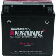 Bike Master 781329 BikeMaster BTX14L-BS Battery - 781329