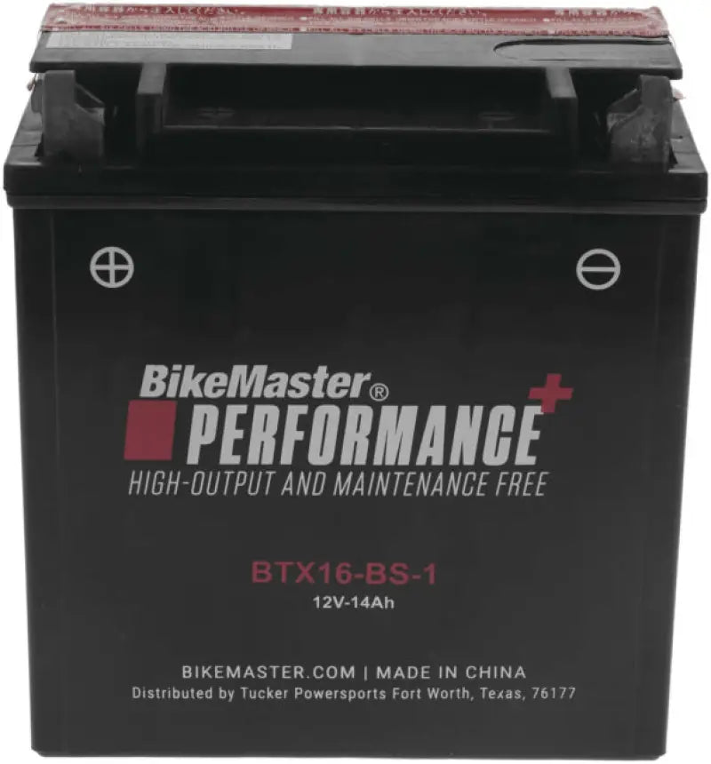 BikeMaster BTX16-BS-1 Battery - 781327 - Batteries Starting & Charging