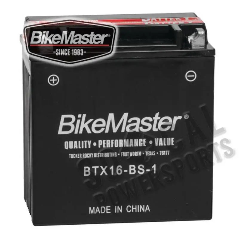 BikeMaster BTX16-BS-1 Battery - 781327 - Batteries Starting & Charging
