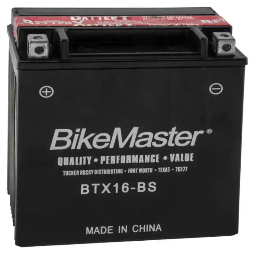 BikeMaster BTX16-BS Battery - 781326 - Batteries Starting & Charging