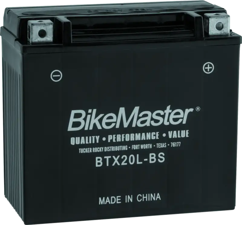 BikeMaster BTX20L-BS Battery - 781314 - Batteries Starting & Charging