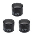 Three black oil filters for BikeMaster Cagiva BM-153 oil filter bm-153 oil