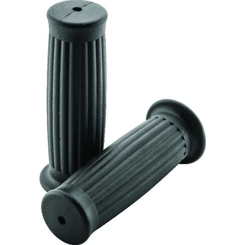 Bike Master 102294 BikeMaster Classic Lines Grips - Black - 102294