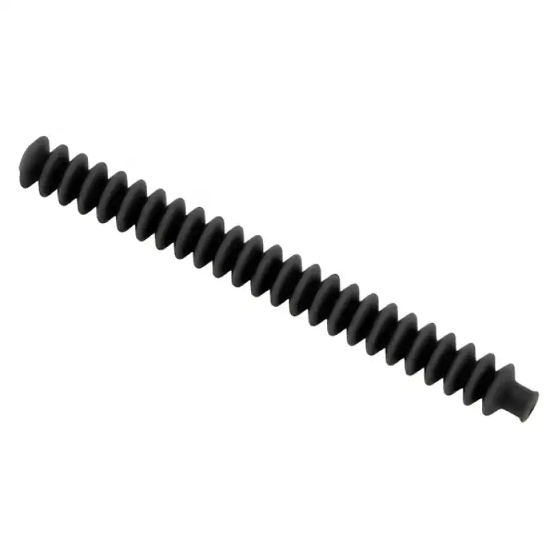 Corrugated black rubber clutch cable boot for Bikemaster clutch cable replacement