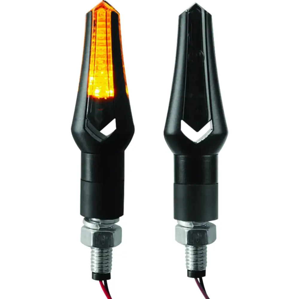 BikeMaster Dagger Turn Signal showing clear motorcycle turn indicator light