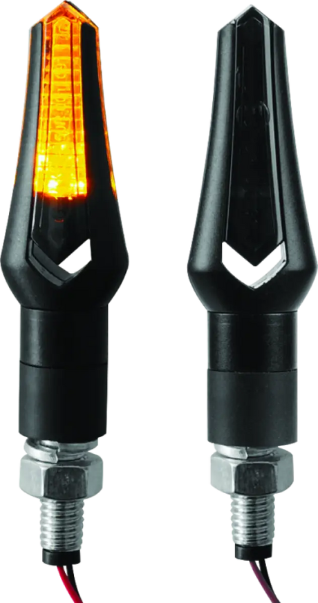BikeMaster Dagger Turn Signal showing clear motorcycle turn indicator light