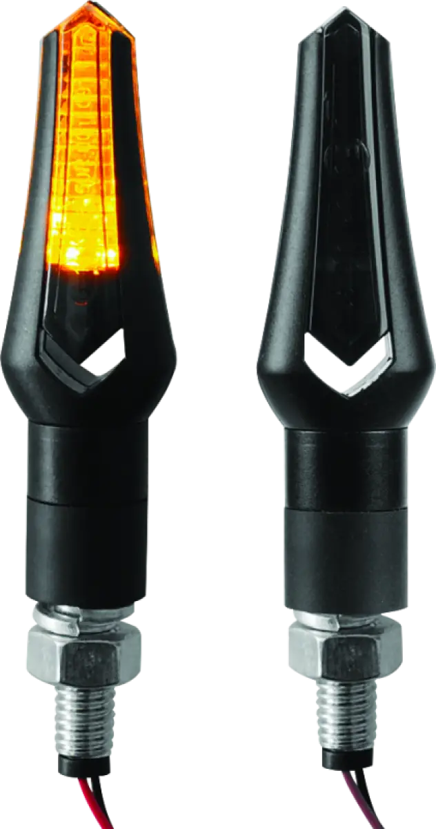 BikeMaster Dagger Turn Signal showing clear motorcycle turn indicator light