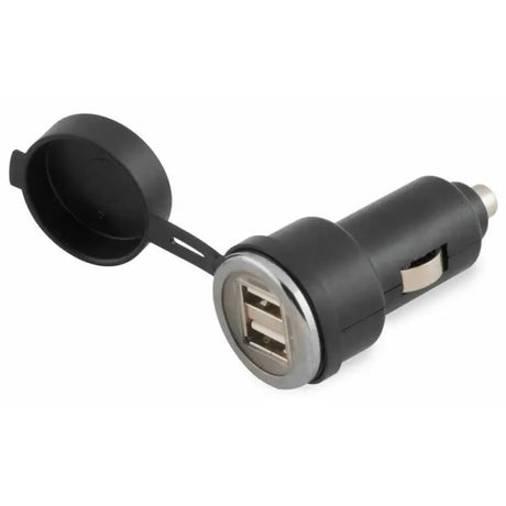 BikeMaster Dual USB Power Adapter - 152234 black car charger with dual USB ports