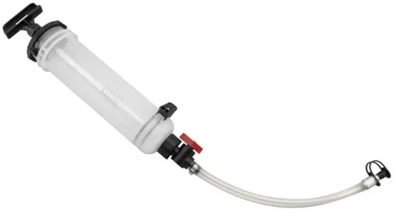 Clear fluid transfer pump for BikeMaster Fluid Extractor 1 Liter fluid extractor