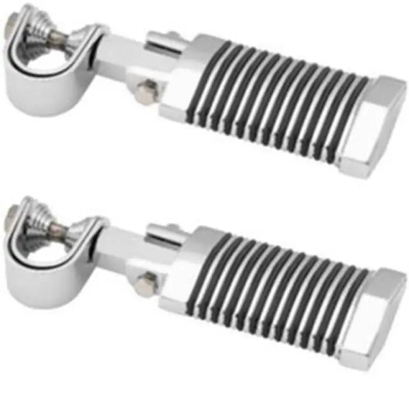 BikeMaster Footpegs 1-1/4in 3 Piece Clamp - Pair - 171213 - Controls