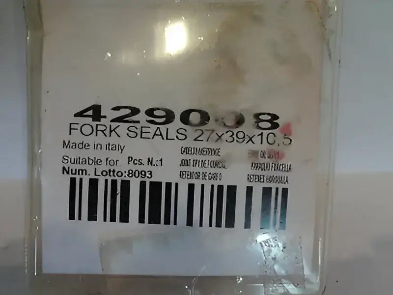 BikeMaster Fork Seal - 27 x 39 10.5 - 429008 - Suspension