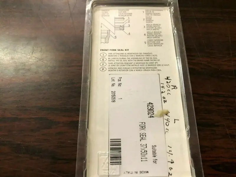 BikeMaster Fork Seal - 37 x 50 11 - 429024 - Suspension