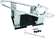 BikeMaster Heavy Duty Wheel Chock - Silver - 152453 - Roofs & Roof Accessories