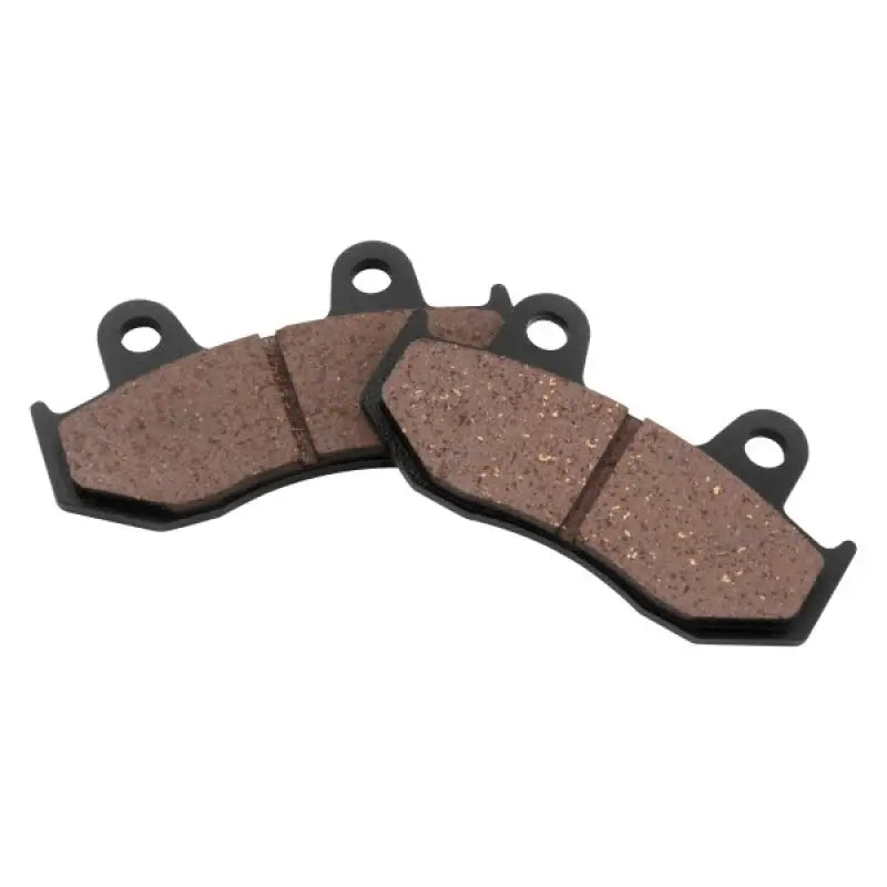 Two BikeMaster Honda brake pads for Honda bikes, high-quality brake pads for your ride