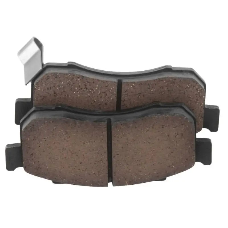 Two stacked BikeMaster Honda Brake Pads for Honda brake pads replacement