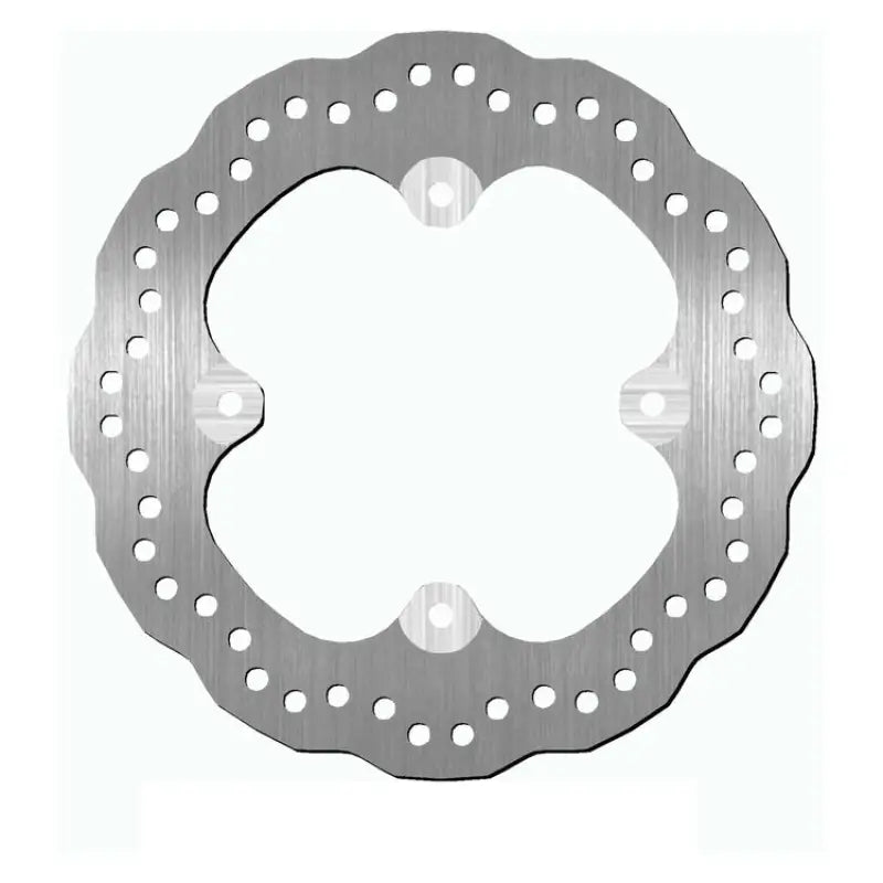 Perforated metal brake rotor for BikeMaster Honda Contour Honda Contour brake system