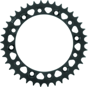 BikeMaster Honda Rear Steel Sprocket 520 38T - Black - 965105 - Drivetrain