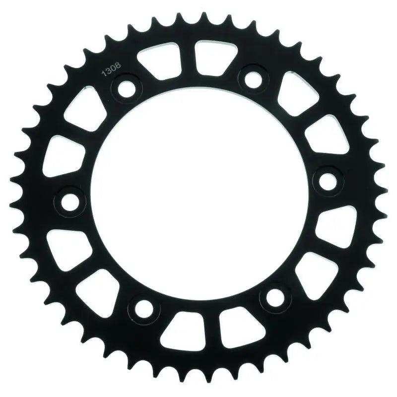 Bike Master 965222 BikeMaster Honda Rear Steel Sprocket 520 45T - Black - 965222
