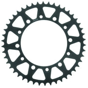 Bike Master 965120 BikeMaster Honda Rear Steel Sprocket 520 47T - Black - 965120