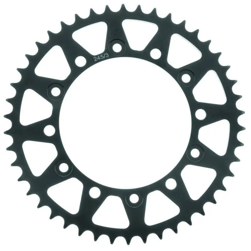 Bike Master 965120 BikeMaster Honda Rear Steel Sprocket 520 47T - Black - 965120